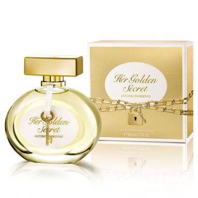 ANTONIO BANDERAS Her Golden Secret EDT 80ml